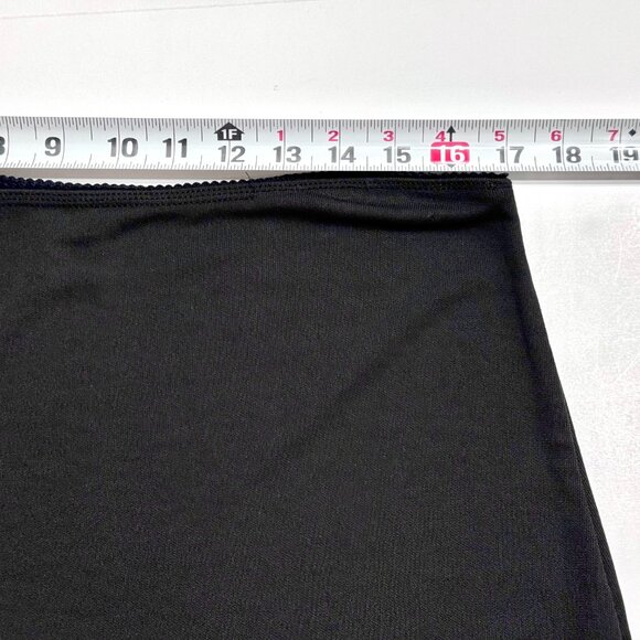 Vtg 90s Y2K Old Navy Stretch Pencil Skirt Witchy Whimsigoth Capsule Grunge Black - Picture 8 of 10